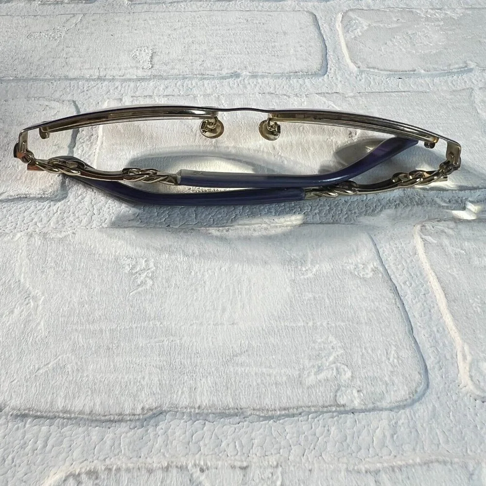 JIMMY‎ CHOO Eyeglasses Frames Violet 53 16 135 78-8T2 Rectangle Made in Italy